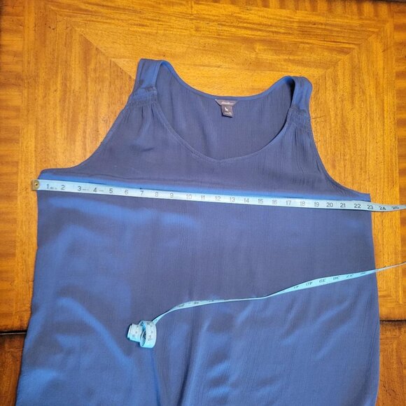 Eddie Bauer Smoky Blue Sleeveless Top - Picture 9 of 9